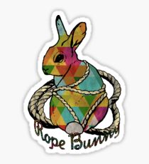 "Rope Bunny" Shibari Japanese Rope Bondage (Color) Sticker
