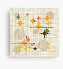 Lienzo Eames Era Starbursts y Globes 3 (bkgrnd)