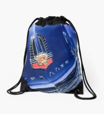 1941 Cadillac Grille Emblem -0568c Drawstring Bag