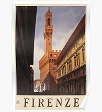 Palazzo Vecchio, Firenze / Florence Poster