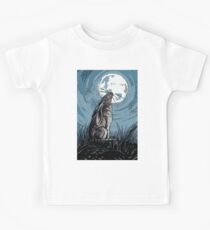 Moon Gazer Hare, Artwork Kids Tee