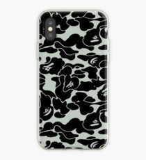 camo grey iPhone Case