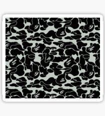 camo grey Sticker