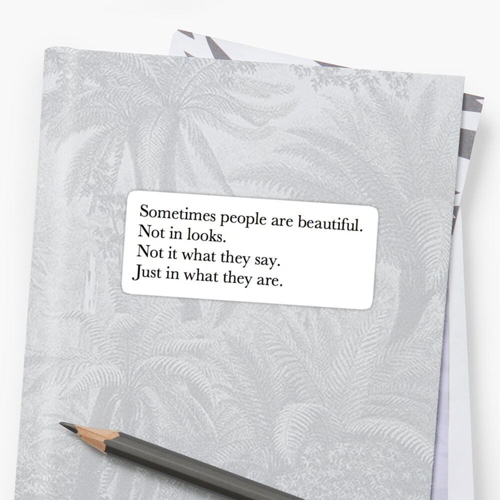 "I Am The Messenger Quote" Sticker by livvalla | Redbubble