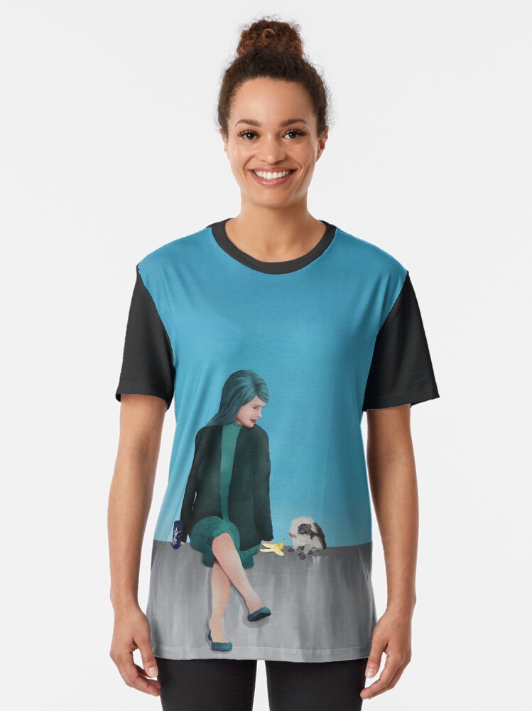 Alternate view of Queen Sapphire Graphic T-Shirt