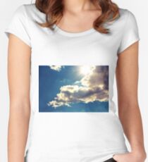 sky Women's Fitted Scoop T-Shirt