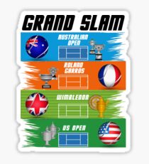 Grand Slam of Tennis Sticker
