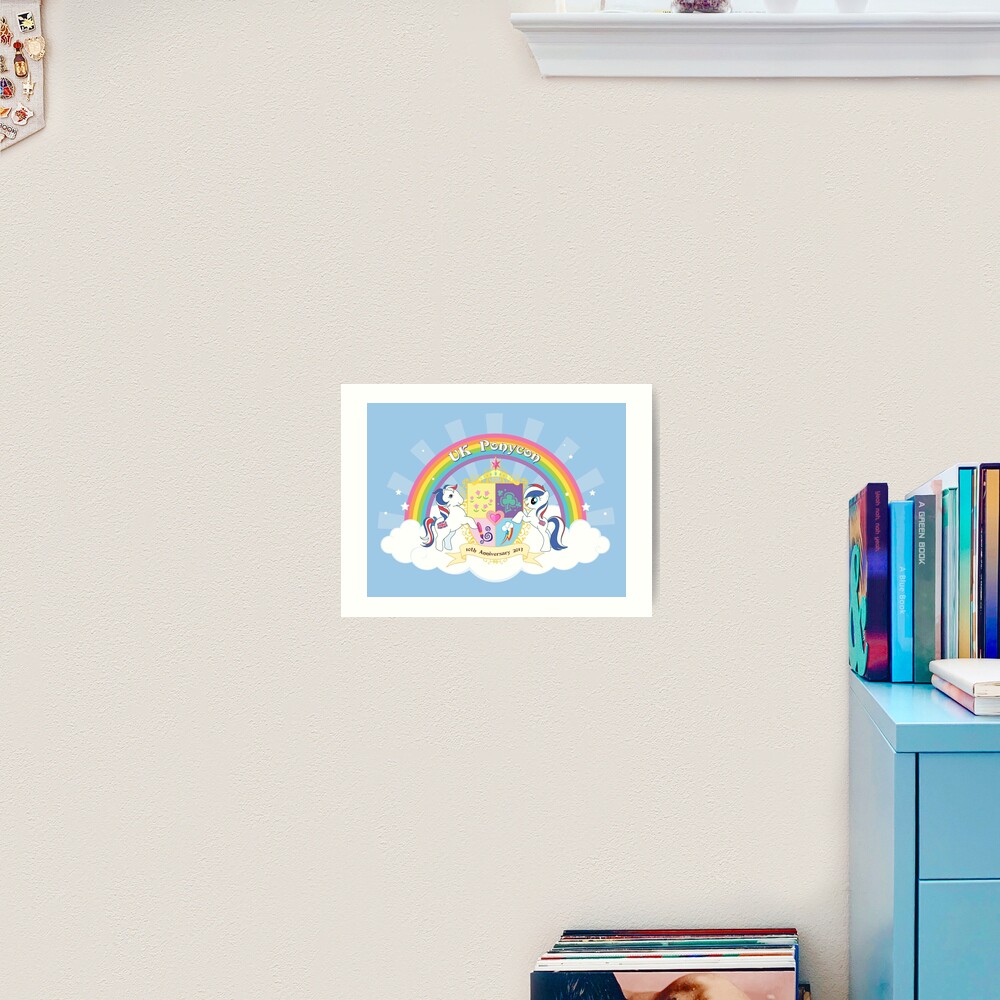 UK Ponycon ~ 10th Anniversary 2013 Art Print