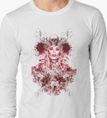 RuPaul Katya Zamolodchikova Gothic Russian Print Long Sleeve T-Shirt