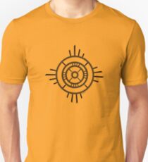 Mandala 4 Back In Black Unisex T-Shirt