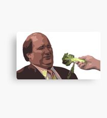 Kevins Broccoli - Essen Sie gesund! Metalldruck
