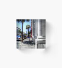 Street in Charleston Acrylic Block