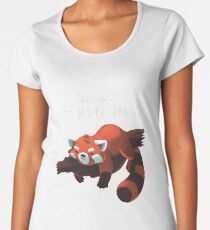 Red Panda - Lazy to do list Women's Premium T-Shirt