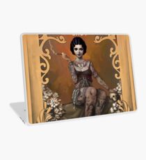 The Amazing Tattooed Lady Laptop Skin
