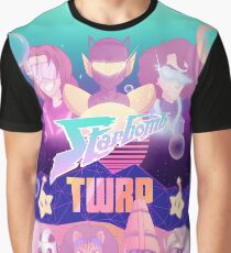 Starbomb TWRP Vaporwave Grafik T-Shirt