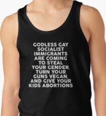 Die Dinge, vor denen du am meisten Angst hast Tank Top