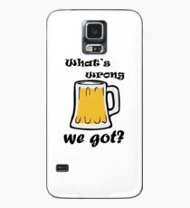 Funda/vinilo para Samsung Galaxy ¿Qué está mal con la cerveza que tenemos?