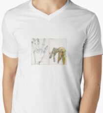 Egon Schiele Hands V-Neck T-Shirt