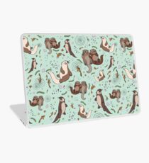 Sea Otters Laptop Skin