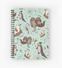 Cuaderno de espiral Nutrias de mar