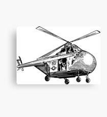 Helicopter Canvas Print