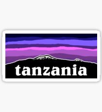 Tanzania Sunset Sticker