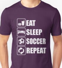 Eat Sleep Soccer Repeat Unisex T-Shirt