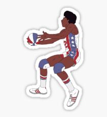 Julius Erving Layup Sticker