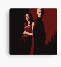 Spike & Dru Canvas Print