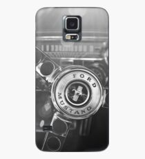 1965 Shelby Prototype Ford Mustang Steering Wheel -0239bw Case/Skin for Samsung Galaxy