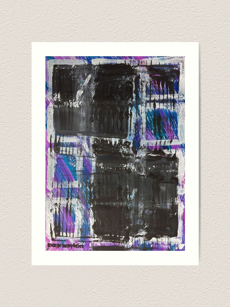 Alternate view of The Grid by Margo Humphries Art Print
