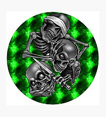 Hear No Evil See No Evil Speak No Evil Photographic Print