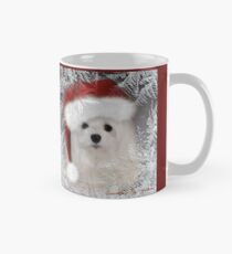 Snowdrop the Maltese - A Frosty Morning ! Tasse (Standard)