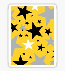 yellow stars Sticker