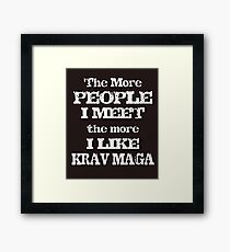 KRAV MAGA Framed Print