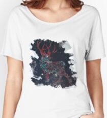 Celestial Deer Women's Relaxed Fit T-Shirt