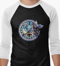 Aqua's heart, Kingdom Hearts Men's Baseball ¾ T-Shirt