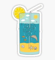 summer drink Sticker