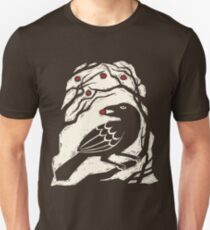Autumn Berries Bird Print Unisex T-Shirt