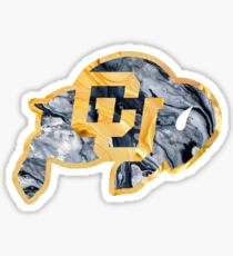 CU Boulder Marble Sticker