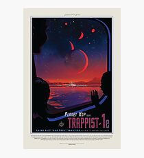 NASA Space Tourism Posters: Trappist 1 Fotodruck
