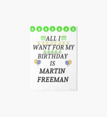 Birthday Freeman Art Board