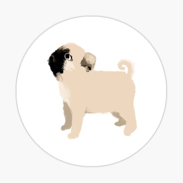 Pug Sticker