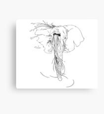 Elephant Rot Canvas Print
