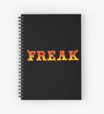 CIRCUS FREAK - Art By Kev G Spiral Notebook