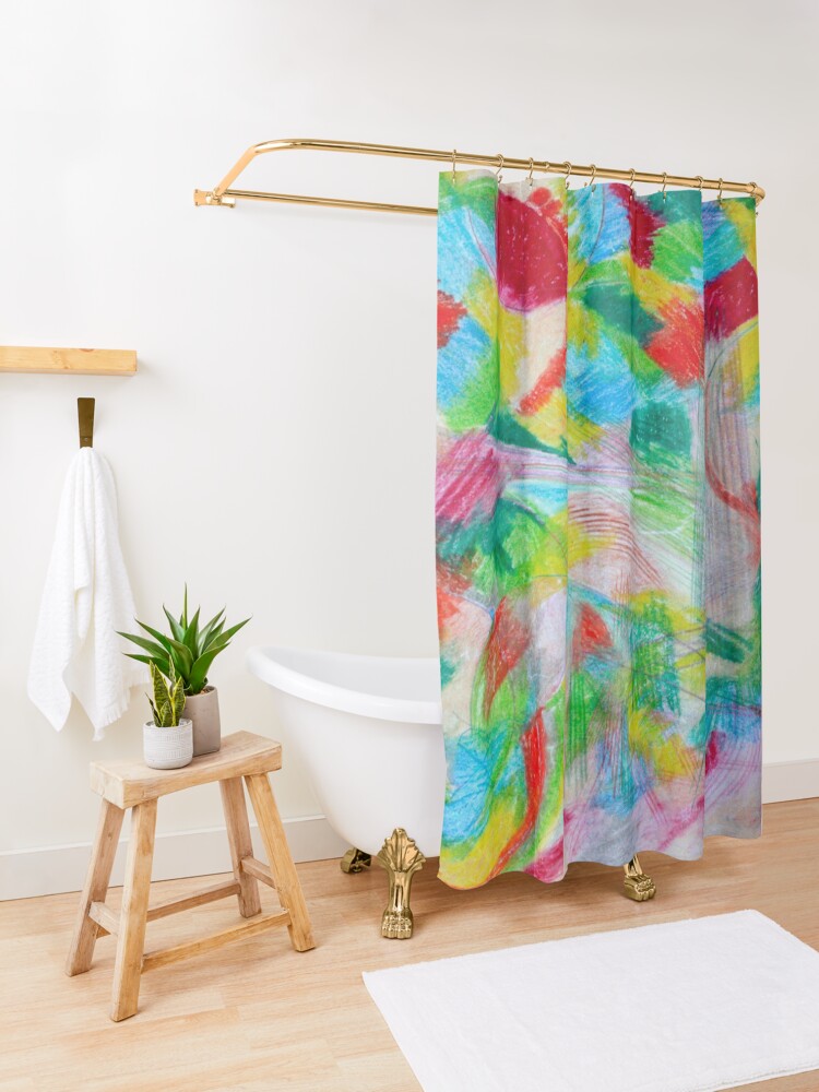Alternate view of Dress Up Shower Curtain