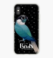 Green cheek turquoise phone iPhone Case