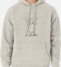 Sudadera con capucha En una camiseta Heartbeat