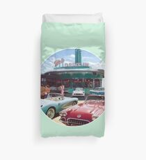 50s Drive-In Diner Duvet Cover