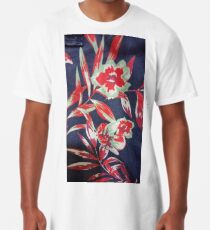 Fleur été Long T-Shirt